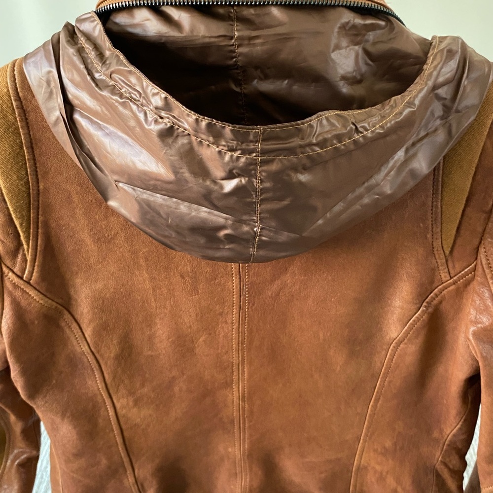 Mackage Cognac Leather Jacket | S - Picture 13 of 16